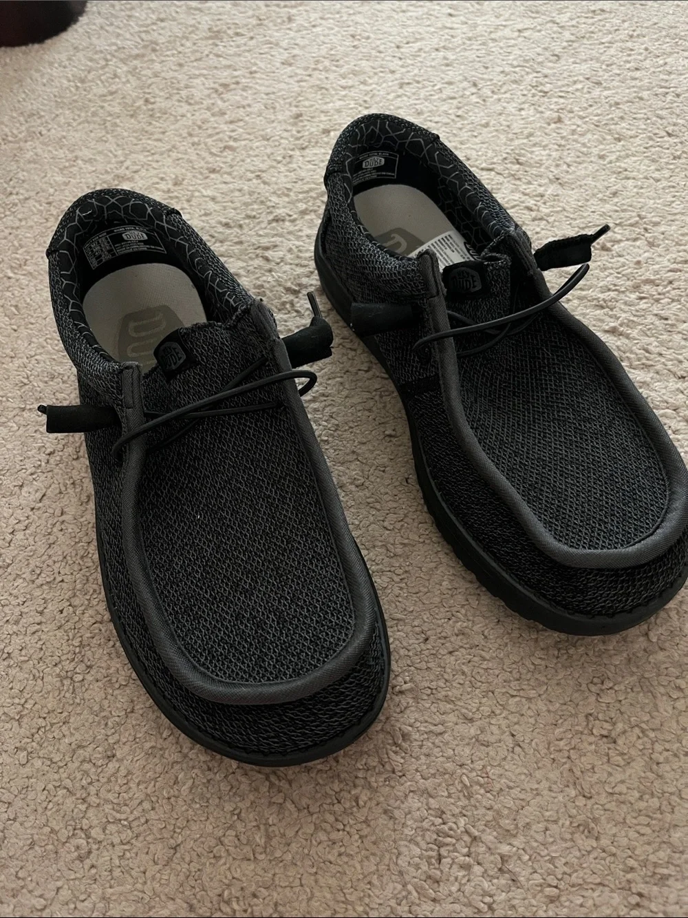 Hey Dude Wally Sox wide Knit Slip-On Loafers